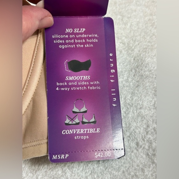 New! Vanity Fair Beauty Back Convertible Bra Size 38 B - Picture 7 of 16